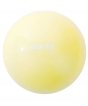 Медбол STAR FIT Core GB-703 1 кг желтый пастель УТ-00018928